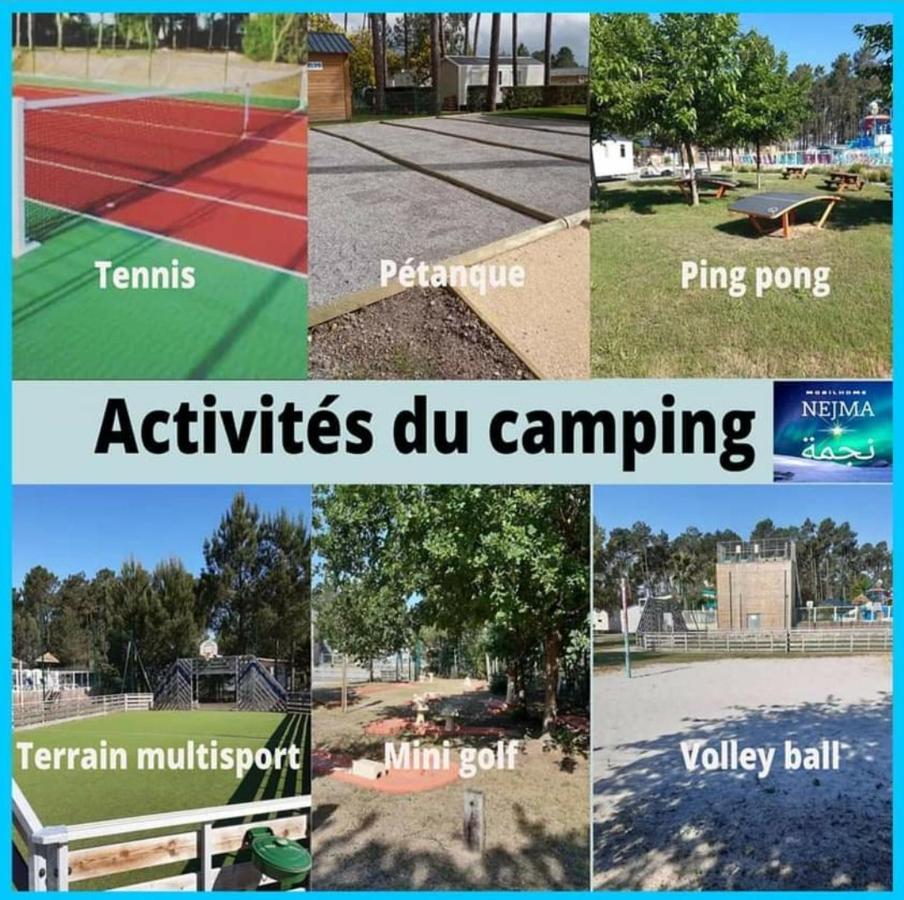 Camping Des Dunes De Contis Mobilhome 3Ch, Saint-Julien-en-Born Exterior foto