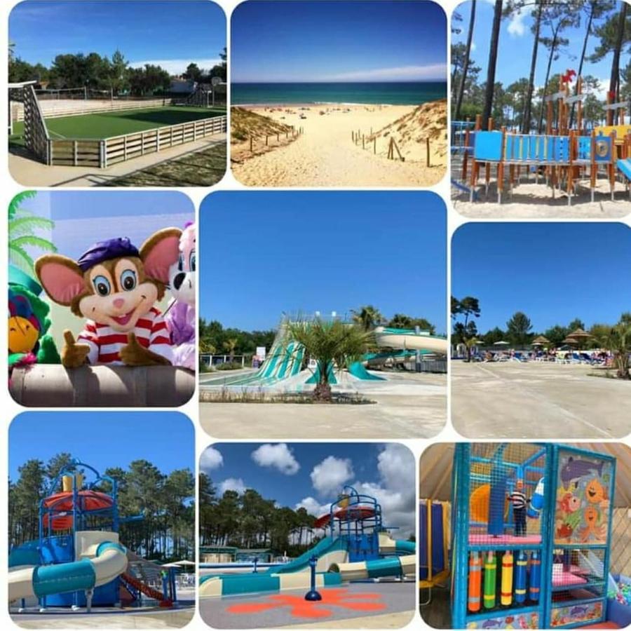 Camping Des Dunes De Contis Mobilhome 3Ch, Saint-Julien-en-Born Exterior foto
