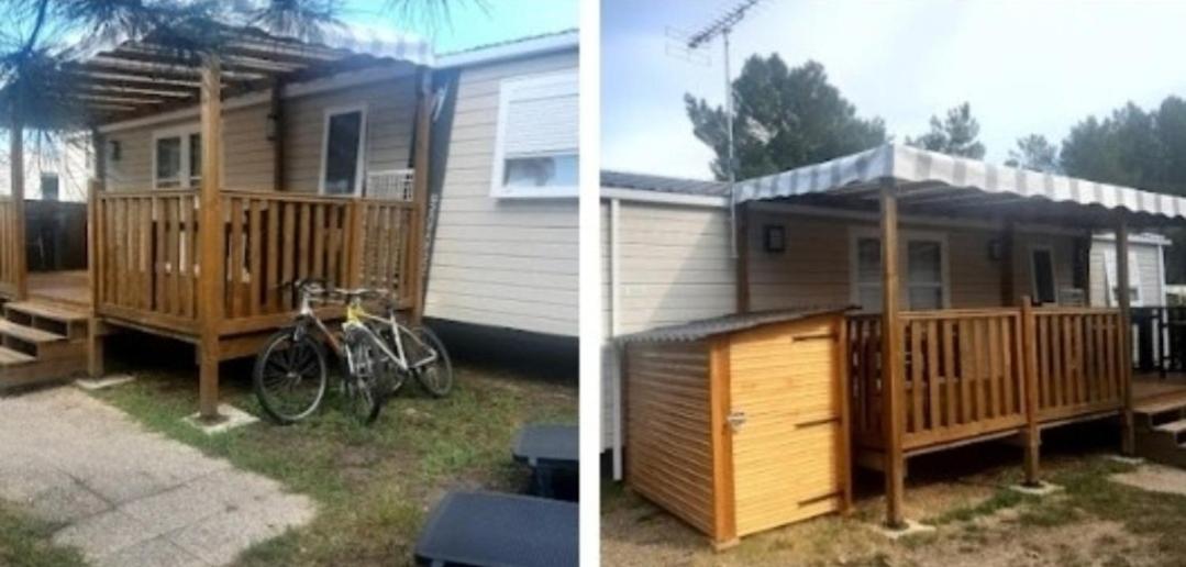 Camping Des Dunes De Contis Mobilhome 3Ch, Saint-Julien-en-Born Exterior foto