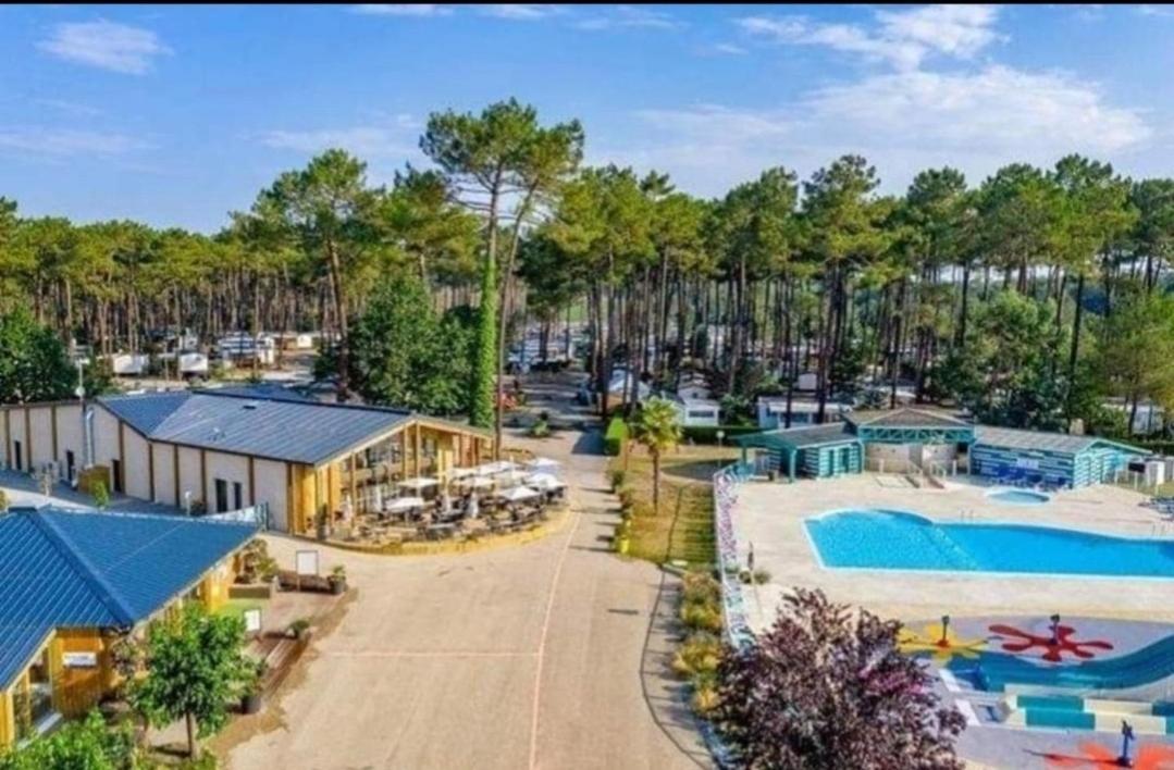 Camping Des Dunes De Contis Mobilhome 3Ch, Saint-Julien-en-Born Exterior foto