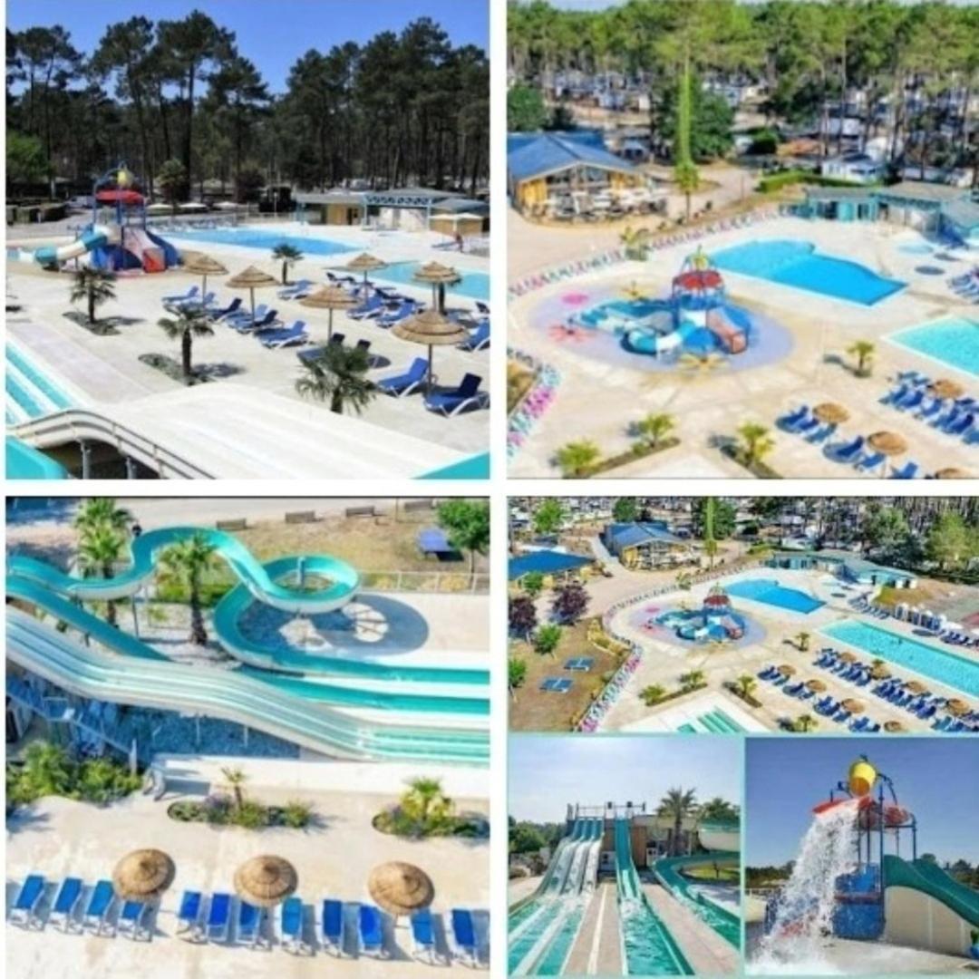 Camping Des Dunes De Contis Mobilhome 3Ch, Saint-Julien-en-Born Exterior foto